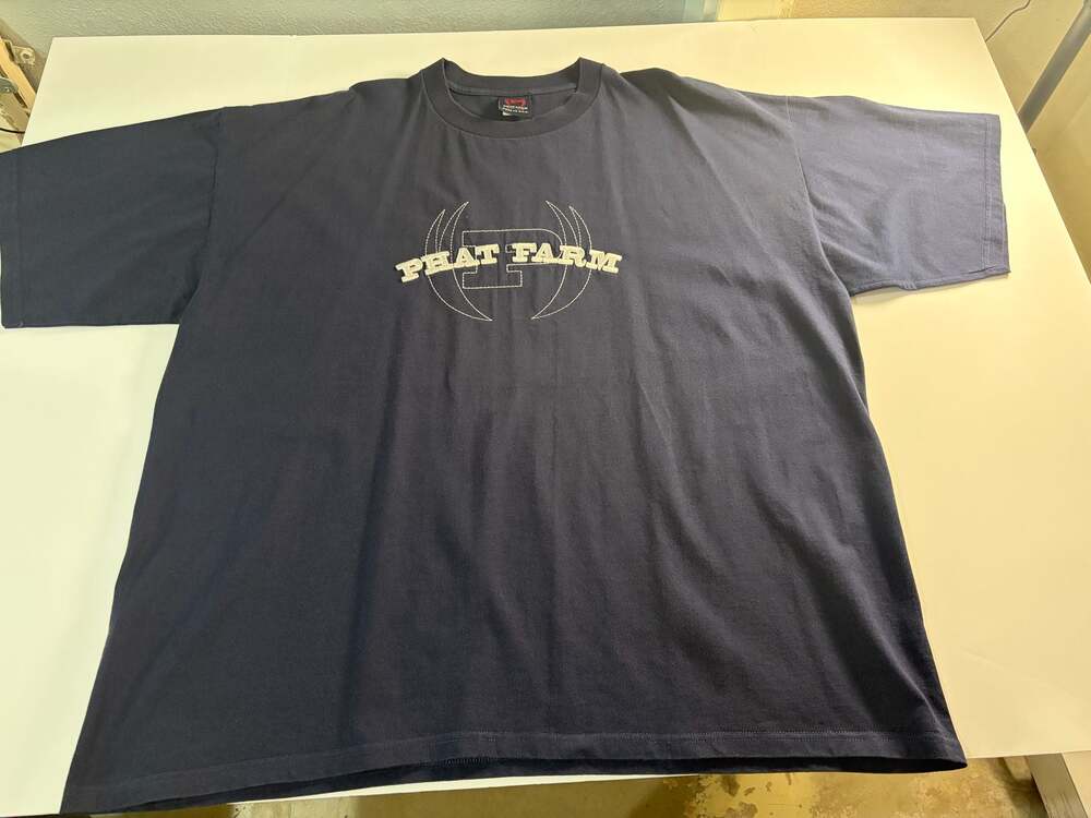 Vintage Phat Farm Made In U.S.A. Applique Logo T-Shirt